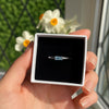 Blue Topaz Baguette Ring