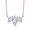 Marquise Flower Petal Necklace