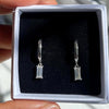 Moissanite Baguette Earring