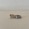 Citrine Baguette Earring