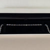 Bezel-Set Round Moonstone Tennis Bracelet